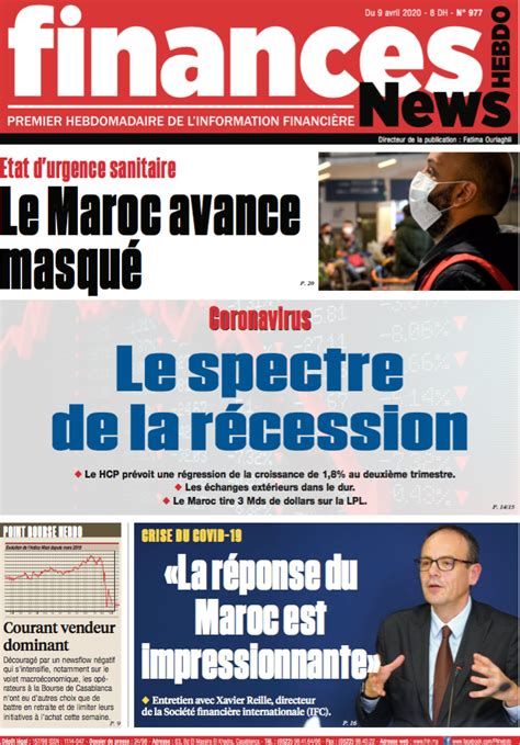 finance news hebdo maroc